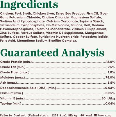 Show full view: Nutro Perfect Portions Kitten Chicken Recipe Pate Wet Cat Food, 2.6-oz, case of 24 twin-packs slide 7 of 11