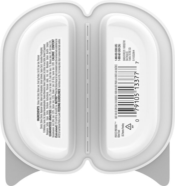 Nutro Perfect Portions Kitten Chicken Recipe Pate Wet Cat Food, 2.6-oz, case of 24 twin-packs