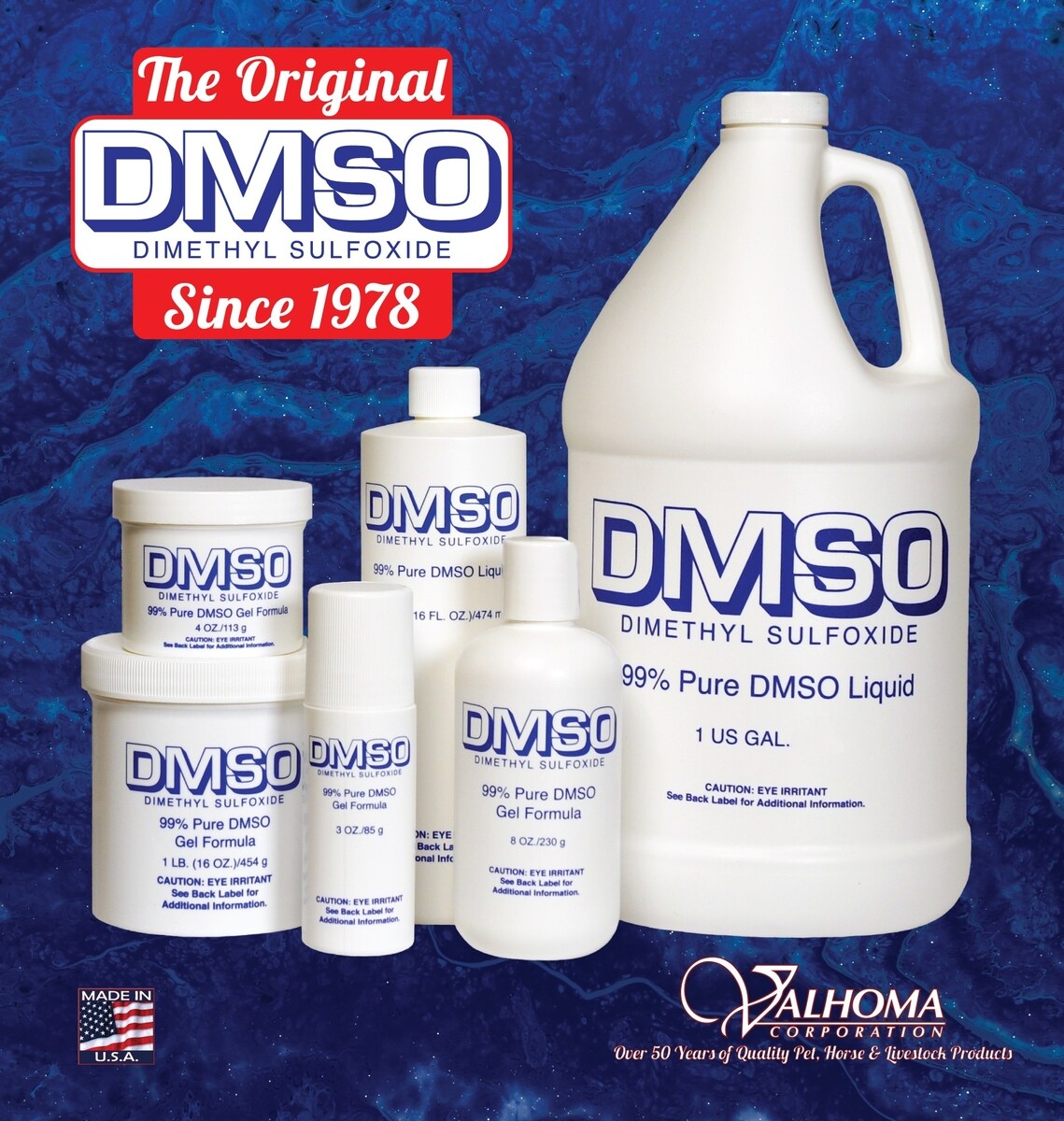 VALHOMA DMSO 90% Horse Liniment Gel, 1-lb - Chewy.com
