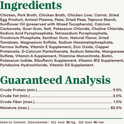 Show full view: Nutro Hearty Stew Tender Chicken, Carrot & Pea Stew Grain-Free Canned Adult Wet Dog Food, 12.5-oz, case of 12 slide 7 of 11