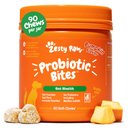 Zesty Paws Probiotic Bites Pumpkin Flavored Soft Chews Gut Flora & Digestive Supplement for Dogs, 90 count