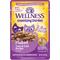 Show in main carousel: Wellness Appetizing Entrees Tuna & Cod Natural Grain-Free Flaked Wet Cat Food, 2.8-oz pouch, case of 8 slide 1 of 12