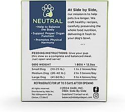 Side By Side Neutral Complete & Balanced Beef & Salmon Wet Dog Food, 12.5-oz box slide 2 of 2