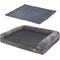 Show in main carousel: BingoPaw Orthopedic Sofa Dog & Cat Bed with Removable Cover, Grey, Medium slide 8 of 10