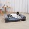 Show in main carousel: BingoPaw Orthopedic Sofa Dog & Cat Bed with Removable Cover, Grey, Medium slide 2 of 10