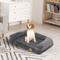 Show in main carousel: BingoPaw Orthopedic Sofa Dog & Cat Bed with Removable Cover, Grey, Medium slide 1 of 10