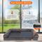 Show in main carousel: BingoPaw Orthopedic Sofa Dog & Cat Bed with Removable Cover, Grey, Medium slide 3 of 10