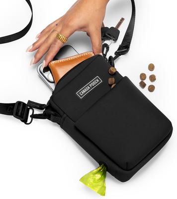 Show full view: Canada Pooch Everything Dog Walking Bag with Poop Bag Dispenser, Black slide 2 of 5