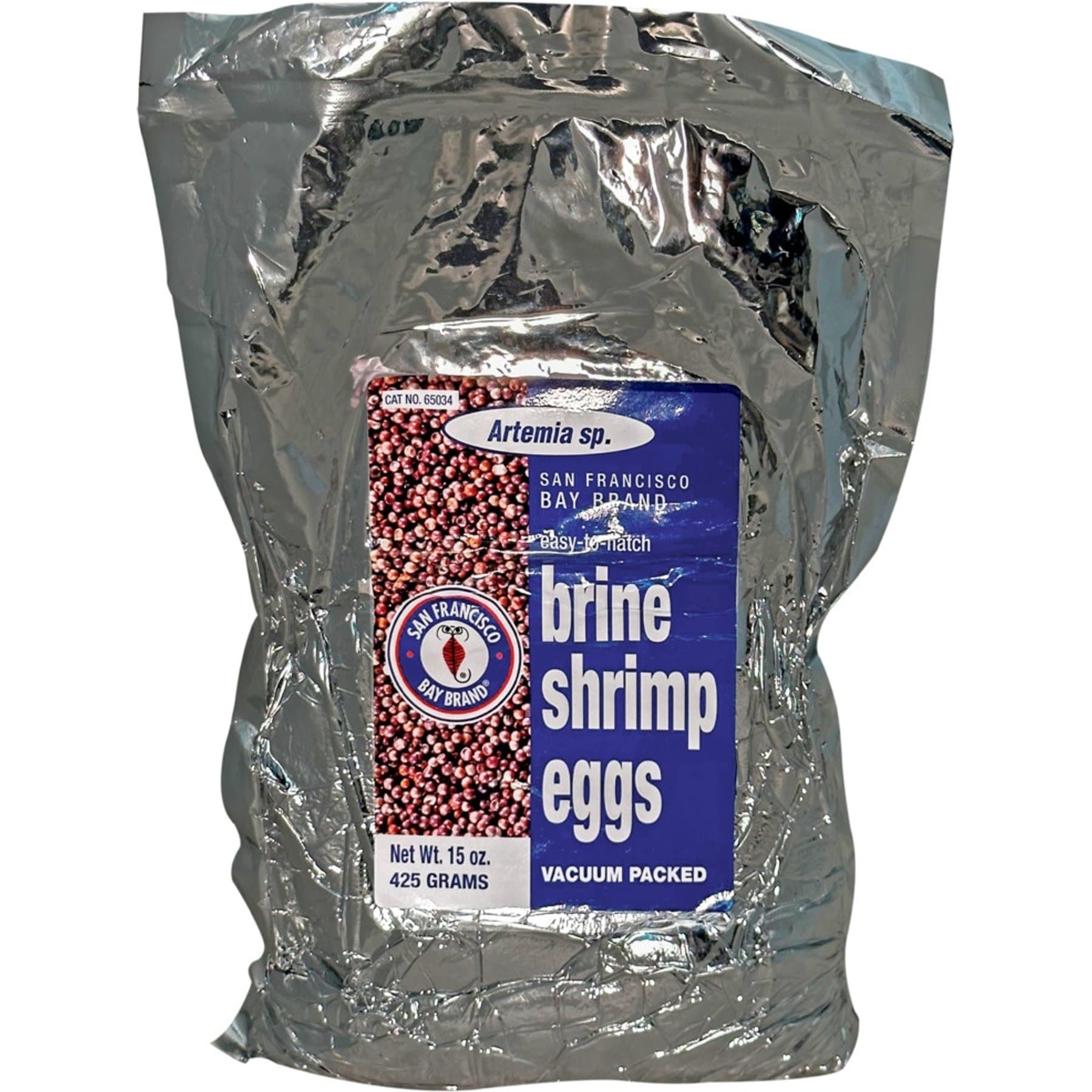 San Francisco Bay Brand Brine Shrimp Eggs Fish Food, 15-oz jar
