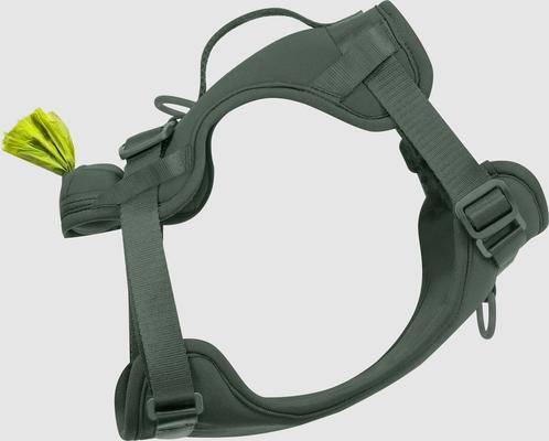 Show full view: Canada Pooch Everything No Pull Dog Harness with Poop Bag Dispenser, Forest Green, Medium slide 5 of 6
