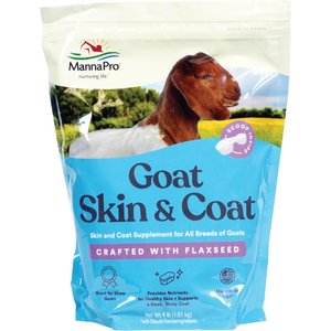 Manna Pro Skin & Coat Goat Supplement, 4-lb