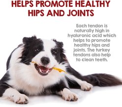 Riley's Turkey Tendons Dog Treats, 8-oz bag slide 2 of 6