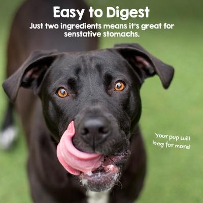 Show full view: Riley's Peanut Butter Basted Beef Hide Natural Dog Chew Treats, Medium, 12 count slide 6 of 9