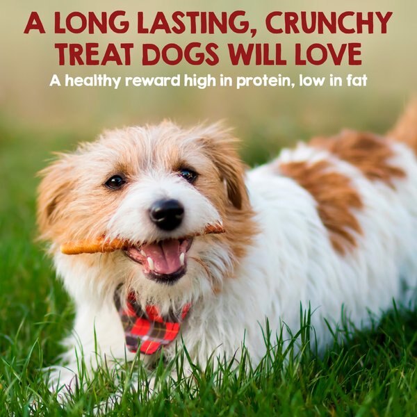 Pack Approved Chicken Wrapped Beef Hide Sticks Natural Dog Chews, Small, 21 count