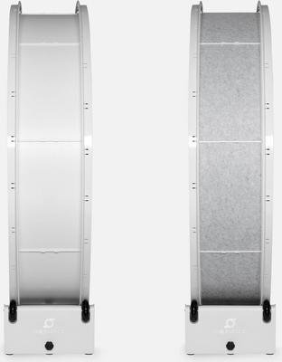 Show full view: One Fast Cat Gen 7 Felt Outer Wheel Pads, 9 count, Gray slide 2 of 3