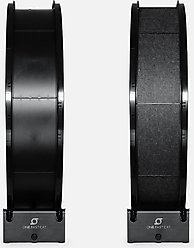 One Fast Cat Gen 7 Felt Outer Wheel Pads, 9 count, Black slide 2 of 2