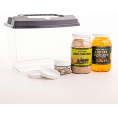 Fluker's Cricket Keeper Kit with Gut Load Foods