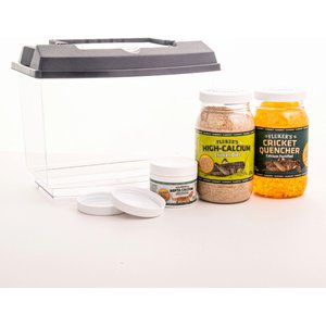Fluker's Cricket Keeper Kit with Gut Load Foods