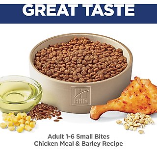 Hill's Science Diet Adult Small Bites Chicken & Barley Recipe Dry Dog Food, 35-lb bag slide 3 of 9