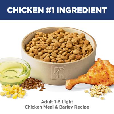 Show full view: Hill's Science Diet Adult Light Weight Management with Chicken Meal & Barley Dry Dog Food, 30-lb bag slide 4 of 13