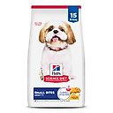 Hill's Science Diet Senior Adult 7+ Small Bites Chicken Meal, Barley & Rice Recipe Dry Dog Food, 15-lb bag