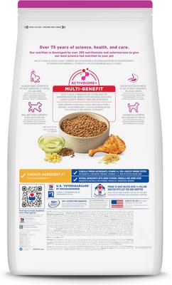 Show full view: Hill's Science Diet Adult Small Breed & Mini Breed Chicken Meal & Rice Recipe Dry Dog Food, 15.5-lb bag slide 3 of 13
