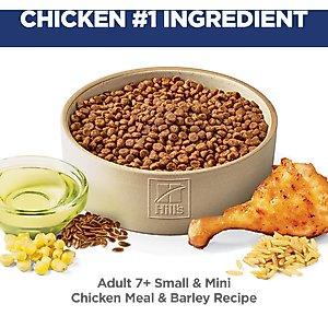 Hill's Science Diet Senior Adult 7+ Small Breed & Mini Breed Chicken Meal, Barley & Brown Rice Recipe Dry Dog Food, 15.5-lb bag