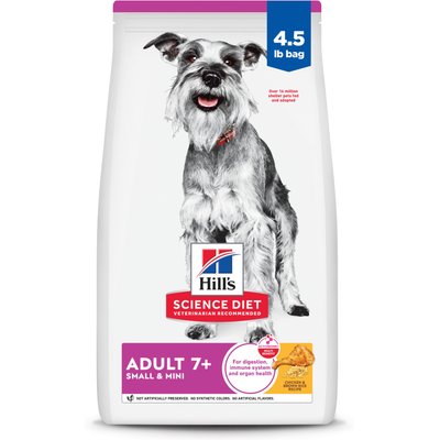 Hill's Science Diet Hill's Science Diet Mature Adult Small & Toy Breed Dry Dog Food, 4.5lb