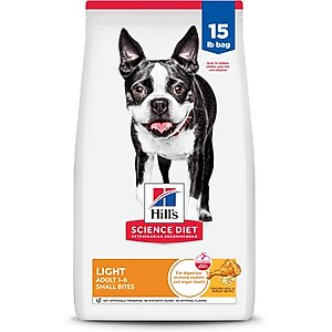 Hill's Science Diet Adult Light Small Bites with Chicken Meal & Barley Dry Dog Food