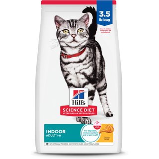 Hill's Science Diet Adult Indoor Chicken Recipe Dry Cat Food, 3.5-lb bag slide 1 of 9