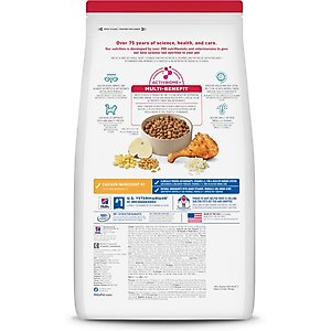Hill's Science Diet Senior Adult 7+ Indoor Chicken Recipe Dry Cat Food, 15.5-lb bag
