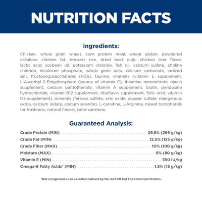 Show full view: Hill's Science Diet Senior Adult 7+ Indoor Chicken Recipe Dry Cat Food, 3.5-lb bag slide 7 of 13