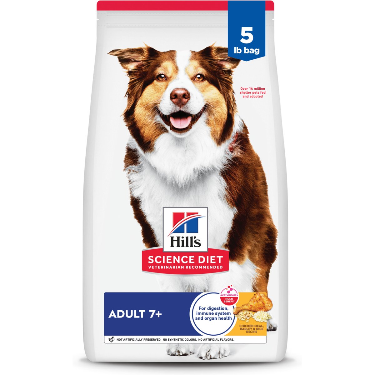 Hill's Science Diet Mature Adult Active Longevity Dog Food, 5-lb