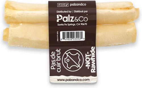 Show full view: Palz&Co Moodog Beef Corium Collagen 5-inch Pumpkin & Oat Flavor Natural Dog Chews, 2 count slide 3 of 9