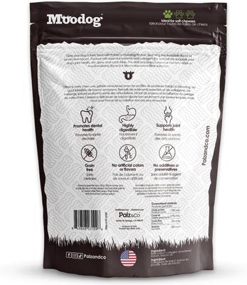 Show full view: Palz&Co Moodog Beef Protein Puffs Bacon Flavor Crunchy Dog Treats, 1-oz bag slide 3 of 11