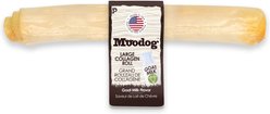 Palz&Co Moodog Beef Corium Collagen 11-inch Goat Milk Flavor Natural Dog Chew