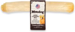 Palz&Co Moodog Beef Corium Collagen 11-inch Pumpkin & Oat Flavor Natural Dog Chew