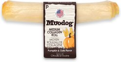 Palz&Co Moodog Beef Corium Collagen 7-inch Pumpkin & Oat Flavor Natural Dog Chew 