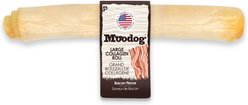 Palz&Co Moodog Beef Corium Collagen 11-inch Bacon Flavor Natural Dog Chew