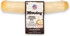 Palz&Co Moodog Beef Corium Collagen 7-inch Bone Broth Flavor Natural Dog Chew