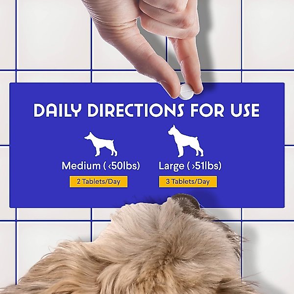 Show full view: Wonder Paws Vitamin B12 Cobalamin & Folate Supplement for Dogs, 90 count slide 7 of 9