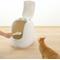 Show in main carousel: Richell Paw Trax Dome Hoooded Cat Litter Box, 15-in, White slide 3 of 3