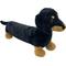 Show in main carousel: Petlou Dachshund Squeaky Plush Dog Toy, Black, 29-in slide 1 of 6