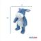 Show in main carousel: Petlou Farm Friends Donkey Squeaky Plush Dog Toy, Blue, 16-in slide 3 of 5