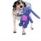 Show in main carousel: Petlou Dotty Friends 3.0 Rabbit Squeaky Plush Dog Toy, Purple, 13-in slide 3 of 6