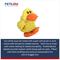 Show in main carousel: Petlou Dotty Friends Duck Squeaky Plush Dog Toy, Yellow, 12-in slide 4 of 5