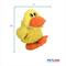 Show in main carousel: Petlou Dotty Friends Duck Squeaky Plush Dog Toy, Yellow, 12-in slide 3 of 5