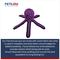 Show in main carousel: Petlou Farmhouse Octopus Squeaky Plush Dog Toy, Purple, 11-in slide 4 of 5
