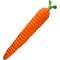 Show in main carousel: Petlou Luxe Carrot Squeaky Plush Dog Toy, Orange, 33-in slide 1 of 6