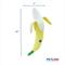 Show in main carousel: Petlou Banana Squeaky Plush Dog Toy, Yellow, 29-in slide 3 of 6